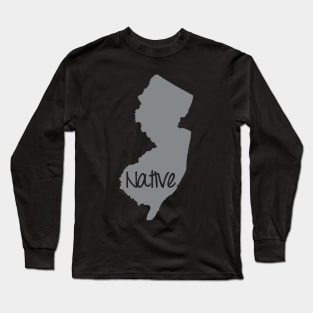 New Jersey Native NJ Pride Long Sleeve T-Shirt